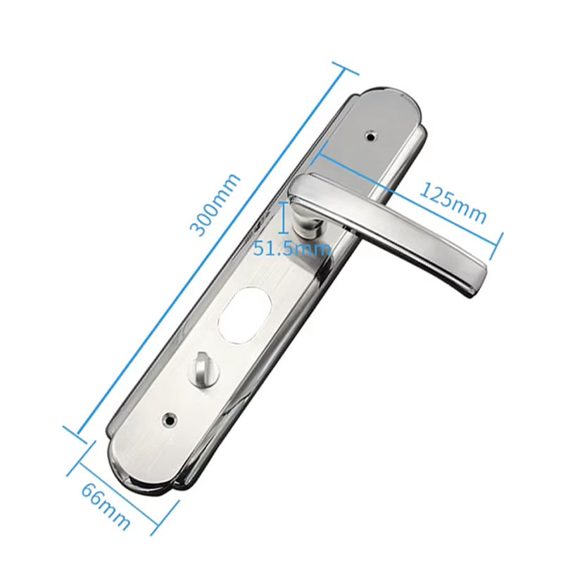 High-security modern mechanical door lock