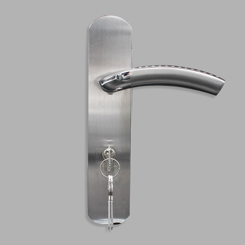 Anti-theft stainless steel modern mechanical door lock