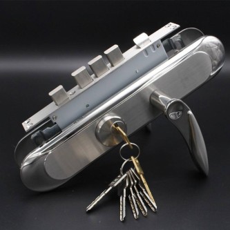 Rust-proof and anti-theft modern mechanical door lock