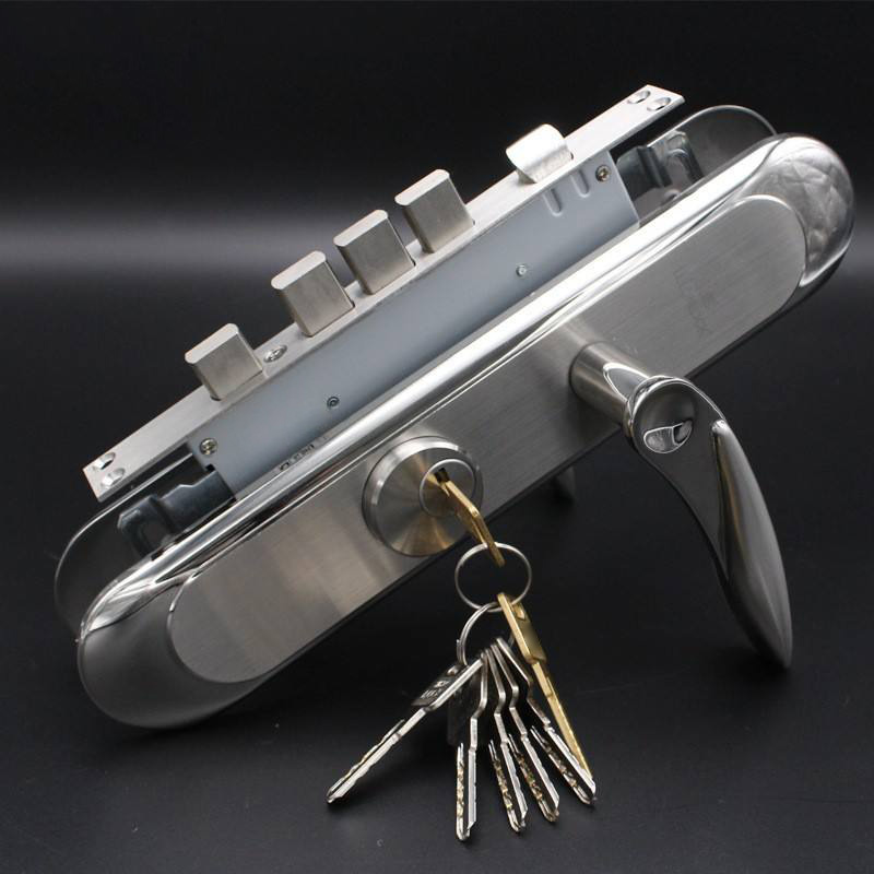 Rust-proof and anti-theft modern mechanical door lock