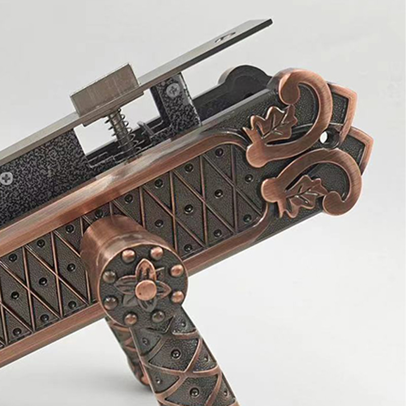 Aluminum household vintage mechanical door lock