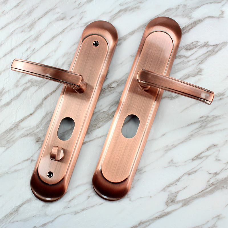 Stainless steel vintage mechanical door lock