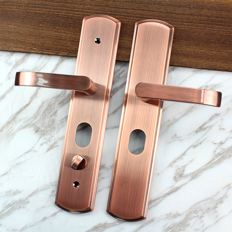 High-security retro mechanical door lock