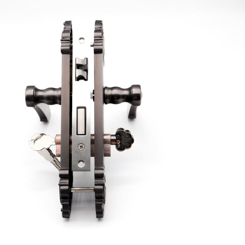 High-quality zinc alloy vintage mechanical door lock