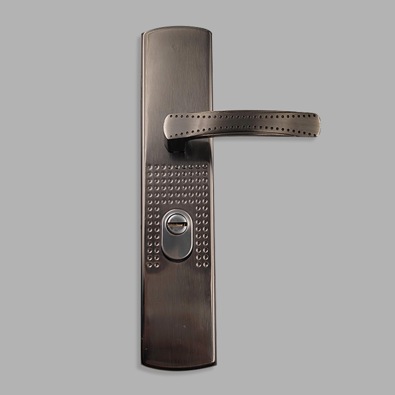 Durable household vintage mechanical door lock