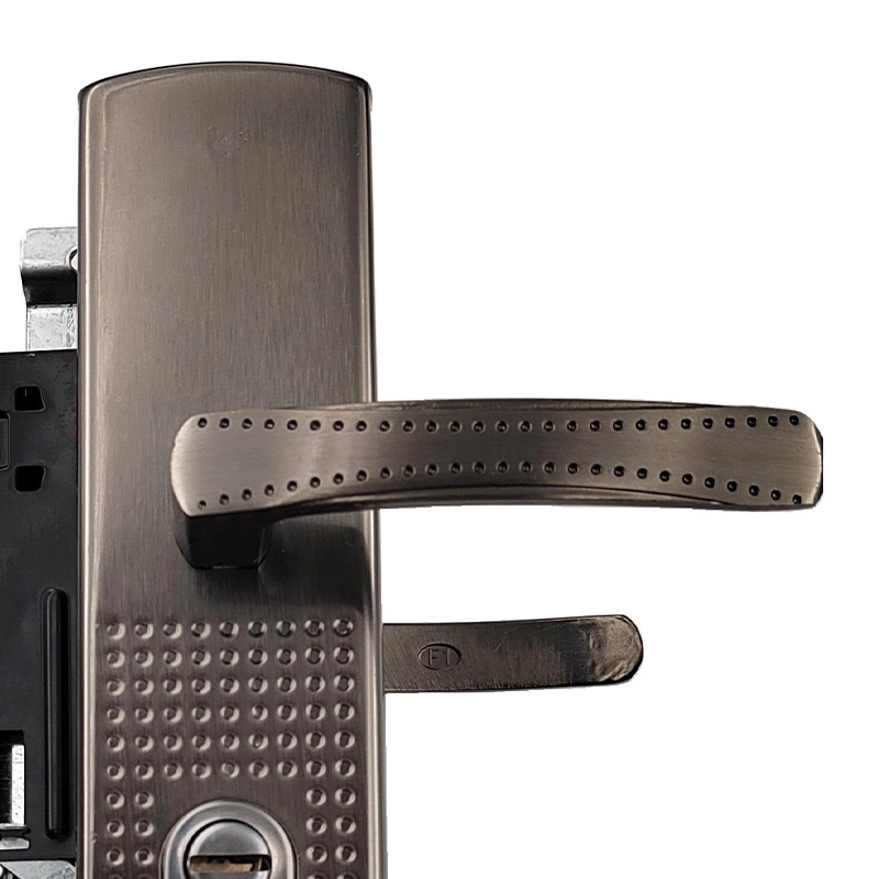 Durable household vintage mechanical door lock