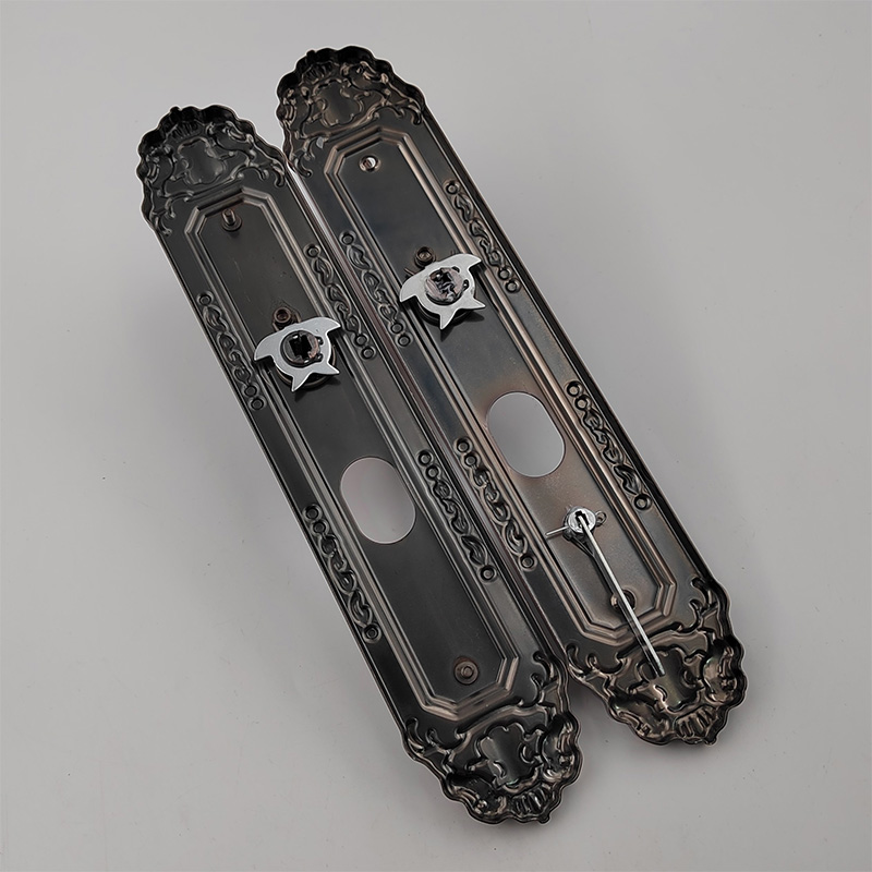 Anti-theft household vintage mechanical door lock