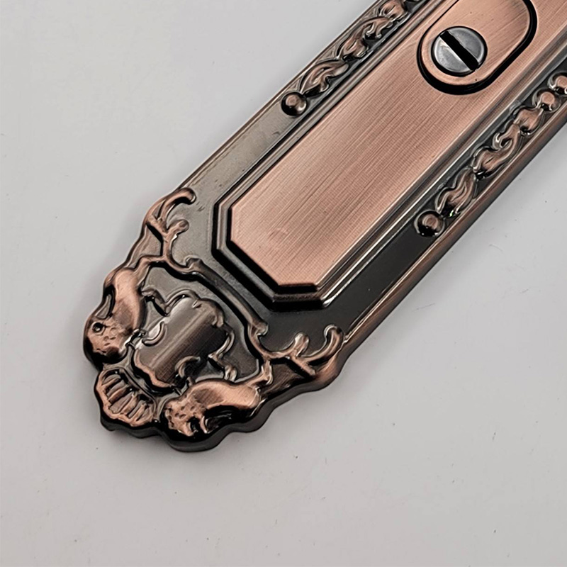 Anti-theft household vintage mechanical door lock