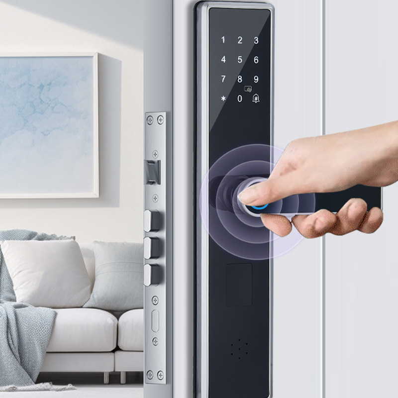 Waterproof smart home phone unlockable smart door lock