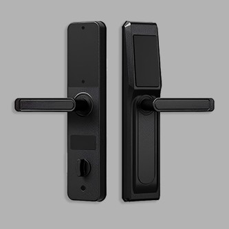 Home electric mobile phone unlocking smart door lock