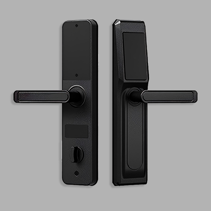 Home electric mobile phone unlocking smart door lock