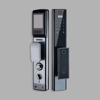 Home security mobile phone unlock smart door lock