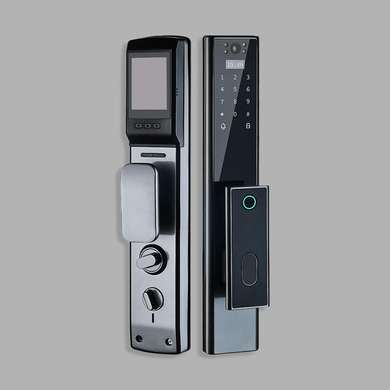 Home security mobile phone unlock smart door lock