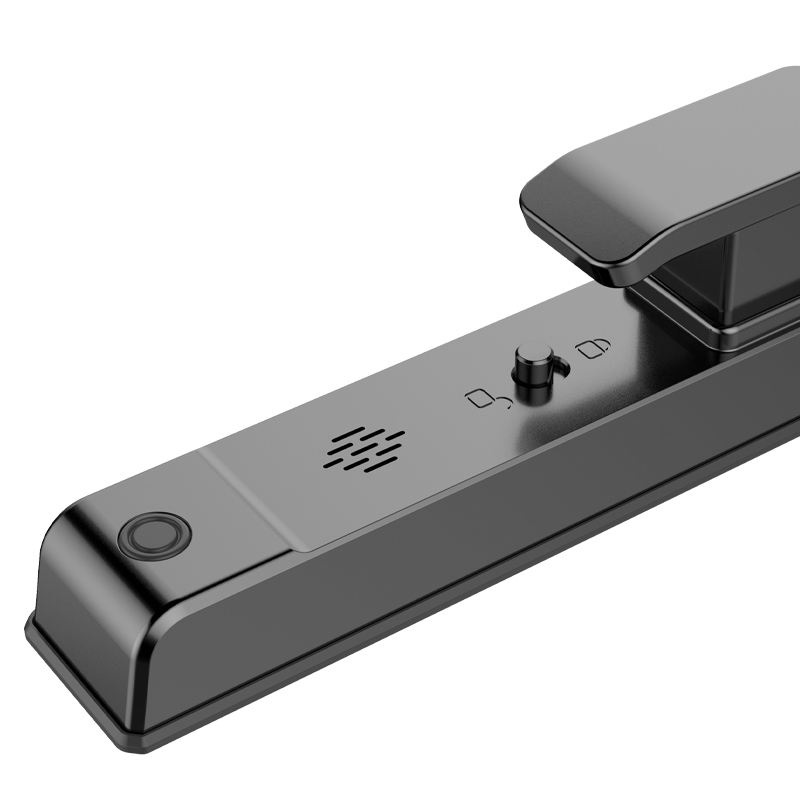 Narrow-bezel smartphone unlocking smart door lock