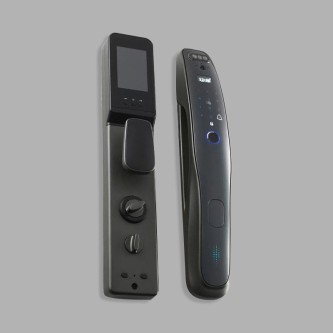 Home rechargeable facial recognition smart door lock