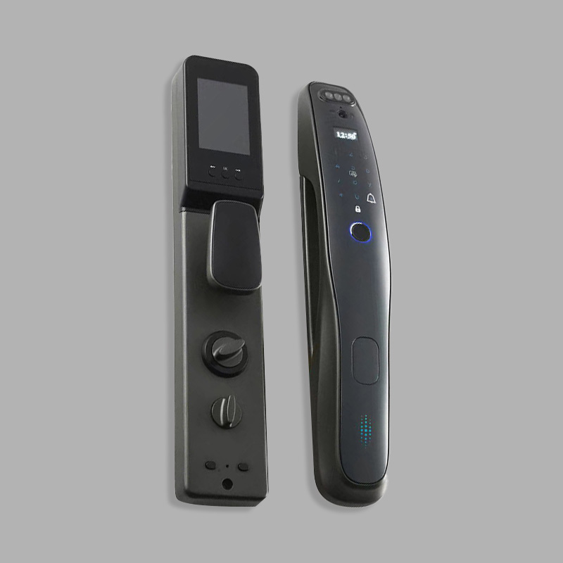 Home rechargeable facial recognition smart door lock