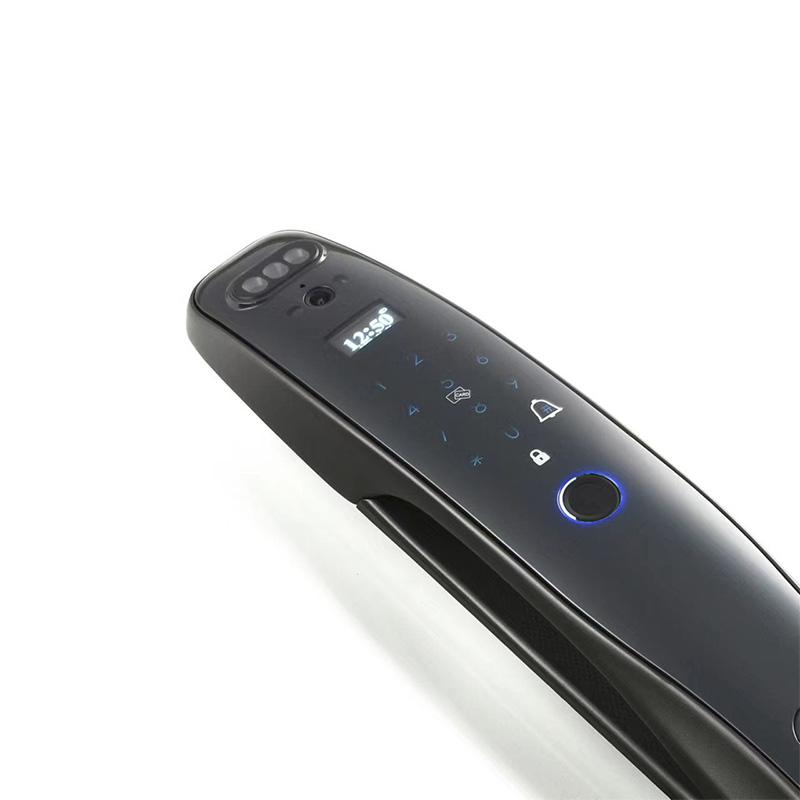 Home rechargeable facial recognition smart door lock