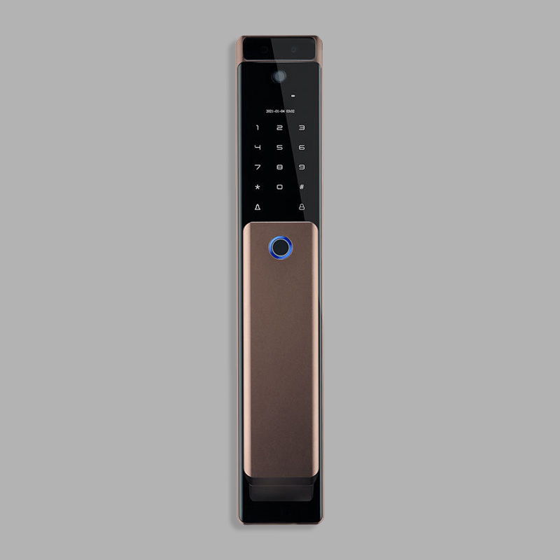 Multifunctional facial recognition smart door lock