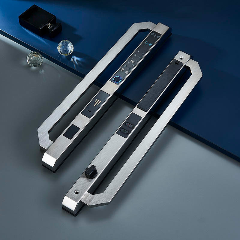 Automatic locking facial recognition smart door lock