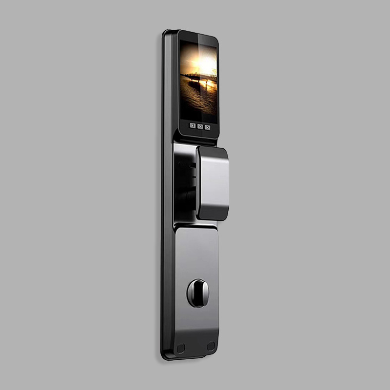 High-quality zinc alloy facial recognition smart door lock