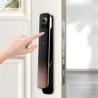 Anti-theft home facial recognition smart door lock