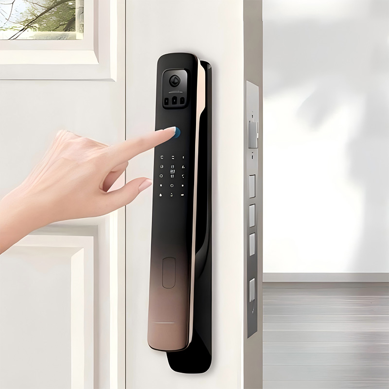 Anti-theft home facial recognition smart door lock