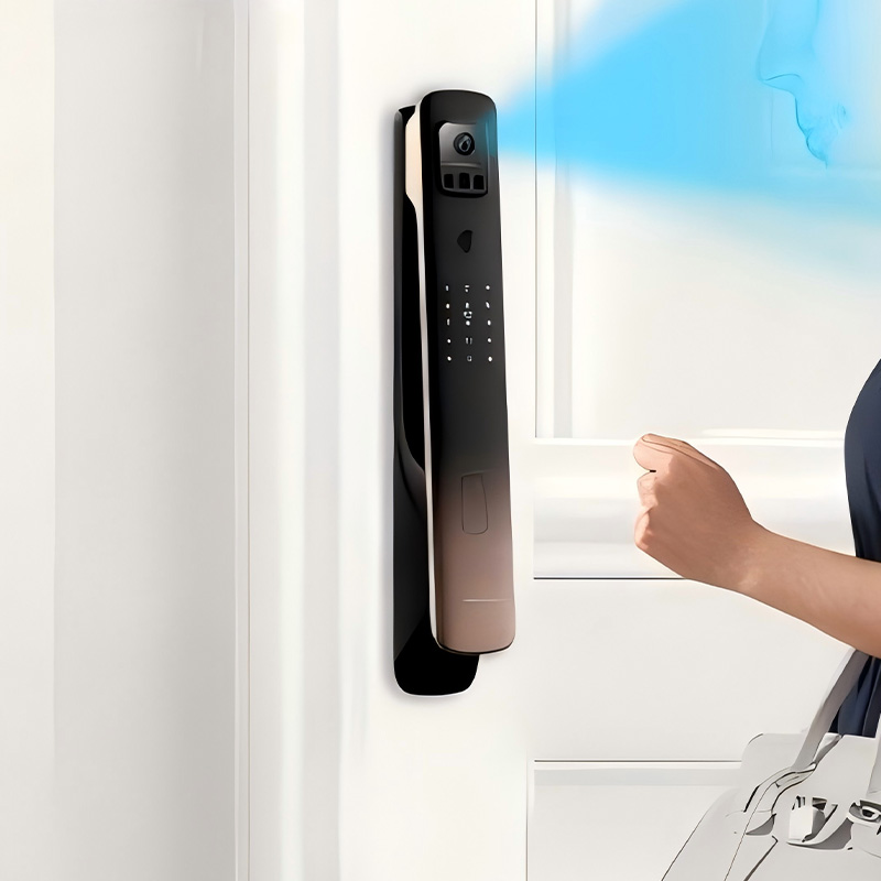 Anti-theft home facial recognition smart door lock