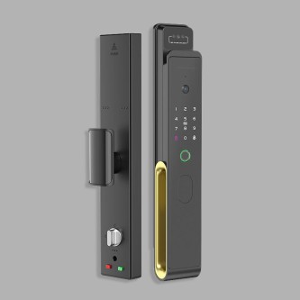 Home security facial recognition smart door lock